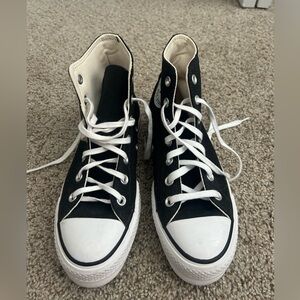 Black Platform Converse